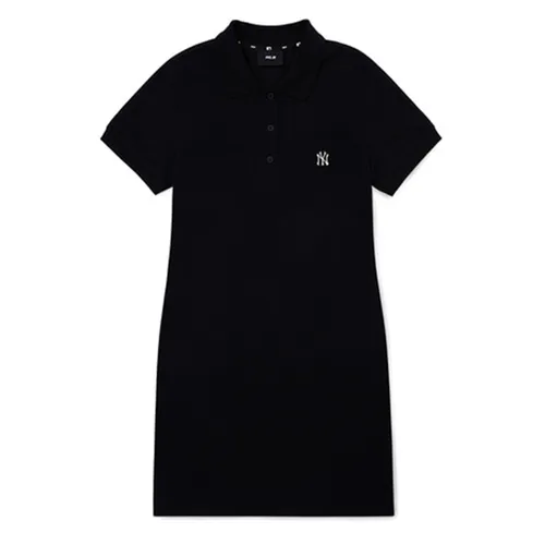 Váy Polo MLB Wms Pique Dress New York Yankees 3FOP00623-50BKS Màu Đen Size M