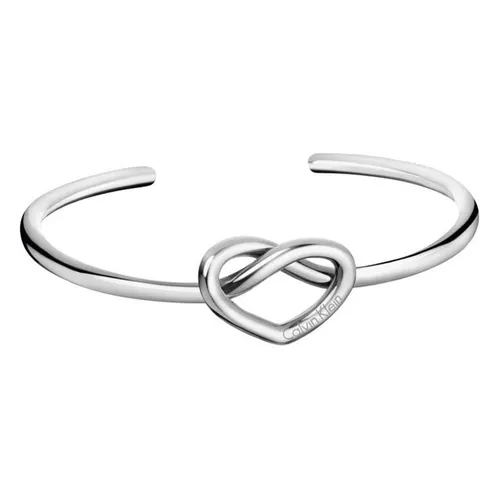 Vòng Đeo Tay Calvin Klein CK Charming Open Bangle KJ6BMF0001XS Màu Bạc