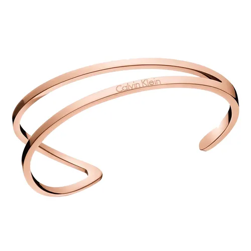 Vòng Đeo Tay Calvin Klein CK Outline Bangle KJ6VPF10010S Màu Vàng Hồng Size S