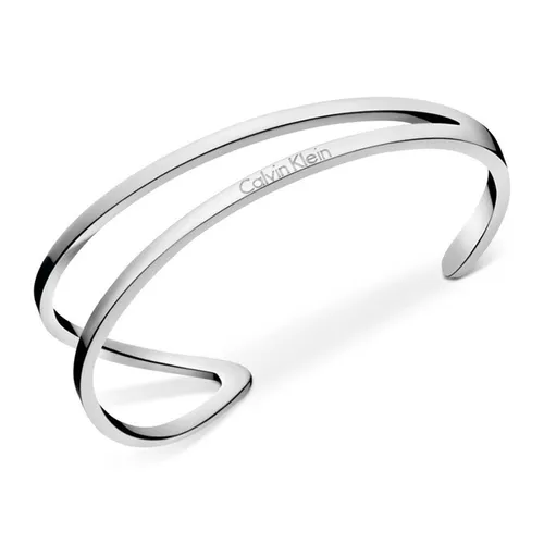 Vòng Đeo Tay Calvin Klein CK Outline Bangle KJ6VMF00010S Màu Bạc