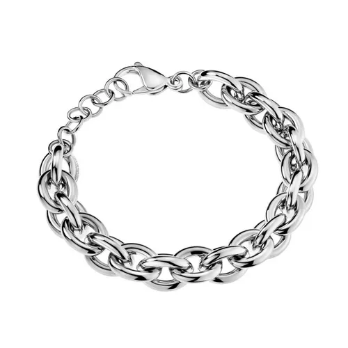 Trang sức Calvin Klein Vòng đeo tay - Vòng Đeo Tay Calvin Klein CK Statement Bracelet KJALMB000100 Màu Bạc - Vua Hàng Hiệu