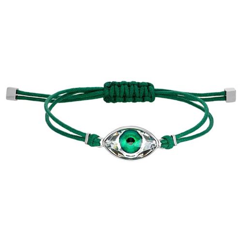 Vòng Đeo Tay Swarovski Power Collection Beige Medium Bracelet Màu Xanh Green