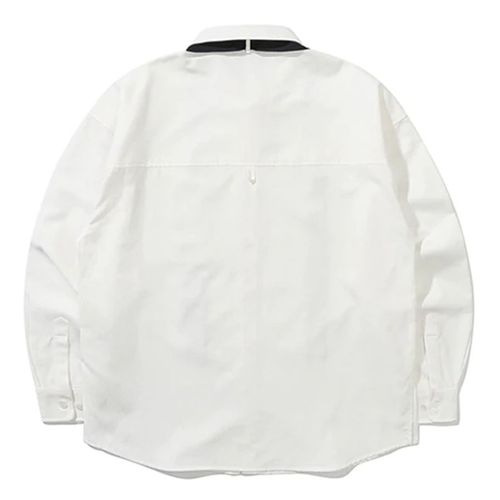 Áo Sơ Mi Romantic Crown Rc Club Tie Shirt_White Màu Trắng Size M-2