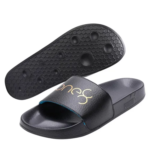 Dép Nam Puma Logo Gold One8 Màu Đen Size 37