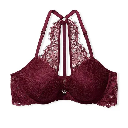 Áo Lót Victoria's Secret Very Sexy Push-Up Bra Cài Trước, Ren 813628SDC Màu Tím Size 34C