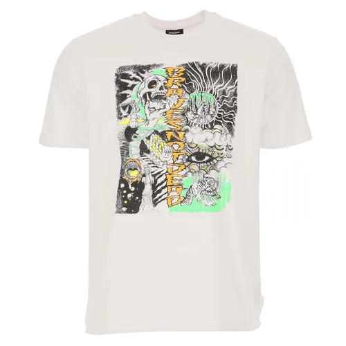 Diesel - Áo Phông Diesel 00SDPA 0091A T-Shirt Men Màu Trắng Size S - Vua Hàng Hiệu