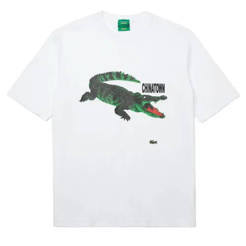 Áo Phông Lacoste Collab TH0115-20B001 Màu Trắng Size XS