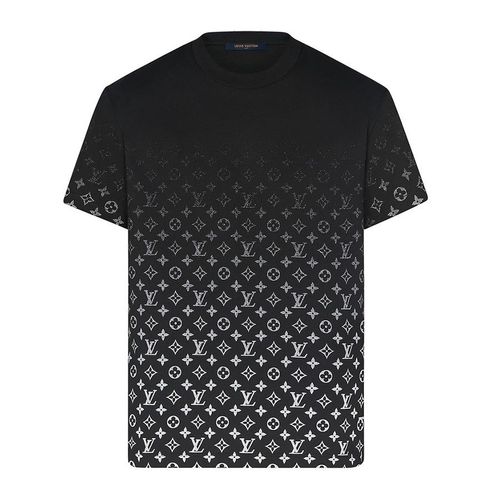 Áo Phông Louis Vuitton Monogram Gradient T-Shirt Màu Đen