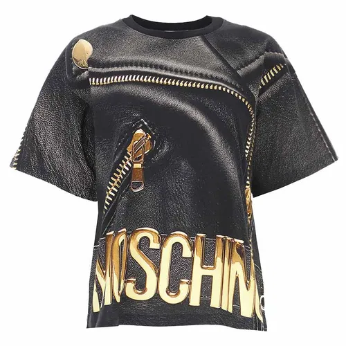 Áo Phông Moschino A0701 5540 1555 Màu Đen