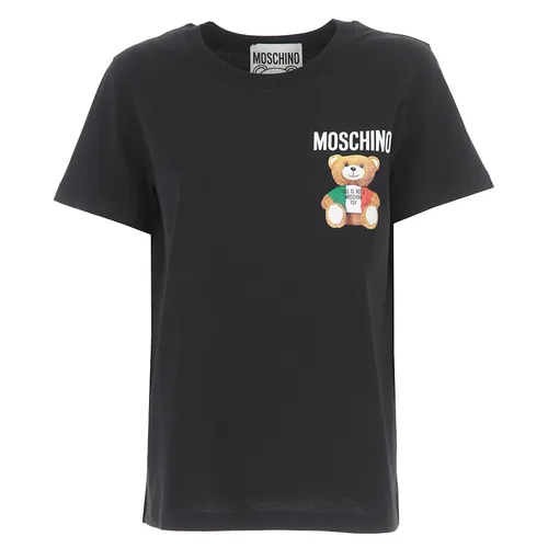 Áo Phông Moschino Bear T-Shirt V0709 0540 1555 Màu Đen
