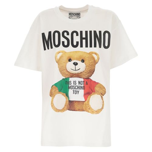 Áo Phông Moschino Teddy Bear T-Shirt V0708 0540 1001 Màu Trắng Size XS