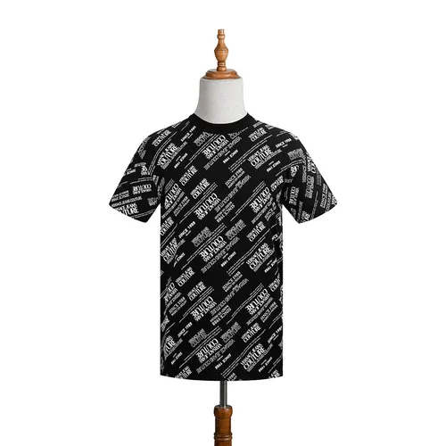 Áo Phông Versace Jeans Couture T-Shirt Uomo Nero 71GAH6R2 JS000 899 Màu Đen