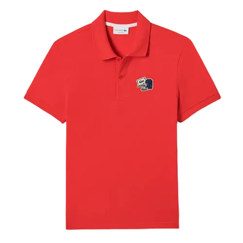 Áo Polo Lacoste Fit Polo Shirt PH6544-20C F8M Màu Đỏ Cam Size S - Thời trang - Vua Hàng Hiệu