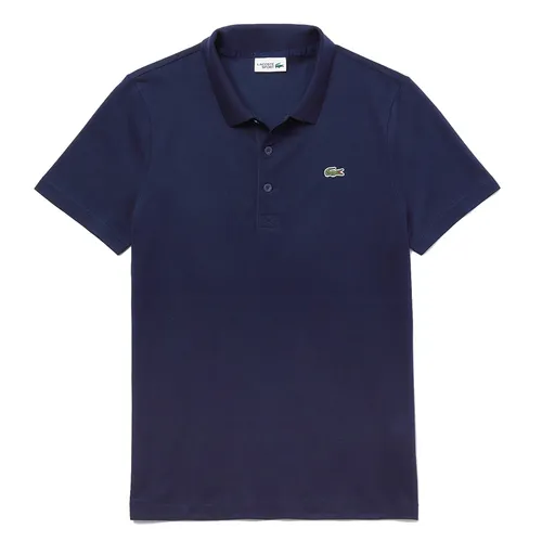 Áo Polo Nam Lacoste Regular Fit Sport Cotton Blend Ottoman DH2881 423 Màu Xanh Navy Size 3