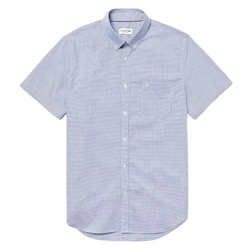 Thời trang Xám Áo sơ mi - Áo Sơ Mi Lacoste CH0440 51 525 KT3117 Màu Xám Size 41 - Vua Hàng Hiệu