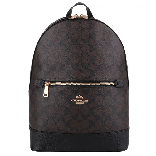 Coach - Balo Nam Coach Kenley Backpack In Signature Canvas Màu Nâu - Vua Hàng Hiệu