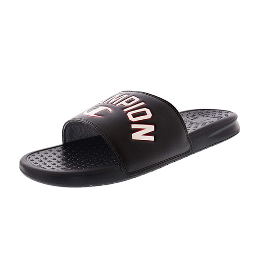 Dép Champion Club Men's Slide Sandals Black CP100494M Size 41-4