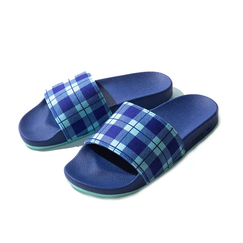 Dép Adidas Adilette GW6093 Màu Xanh Kẻ Size 40.5