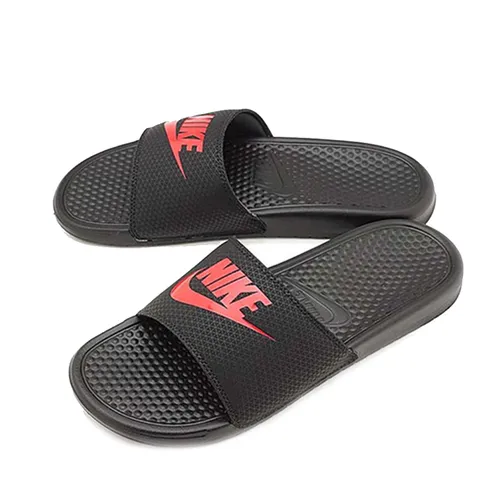 Dép Nike Benassi JDI Black/Red Màu Đen Size 37.5