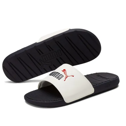 Dép Puma Cool Cat Navy/White 371023 15 Màu Trắng - Xanh Navy Size 40.5