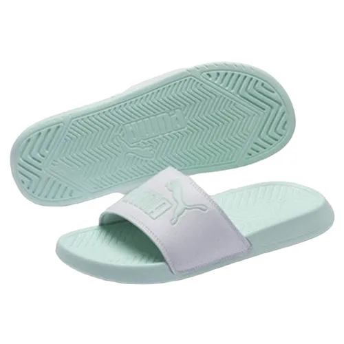Dép Puma Popcat Fair Aqua 360265-43 Màu Trắng Xanh