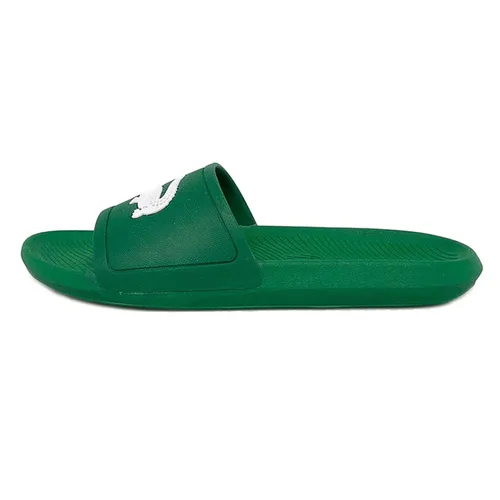 Dép Quai Ngang Lacoste Croco 119 Màu Xanh Lá Cây