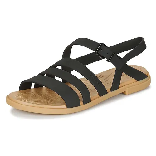 Dép Crocs - Dép Sandals Crocs Tulum Sandal W 206 107 00W Màu Đen - Vua Hàng Hiệu