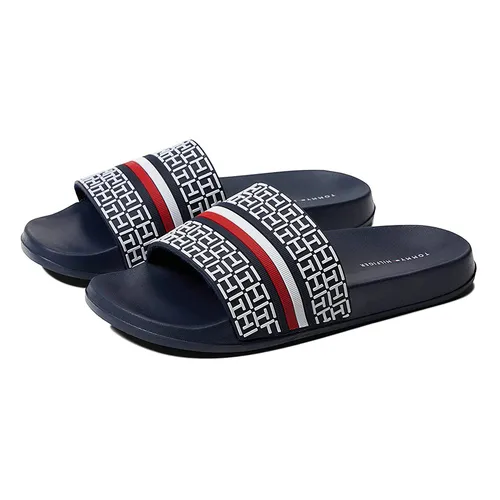 Dép Tommy Hilfiger - Dép Tommy Hilfiger Doly Màu Xanh Navy Size 39 - Vua Hàng Hiệu