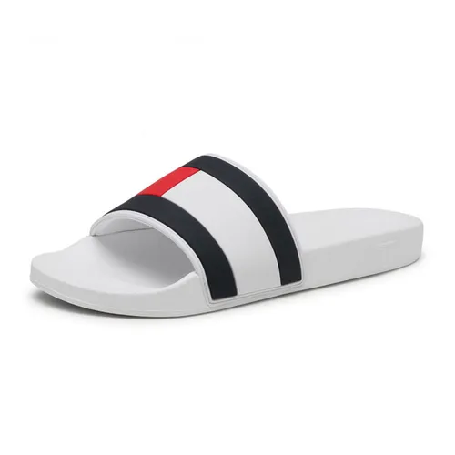 Dép Tommy Hilfiger Essential Flag Pool Slide FM0FM03484 YBR