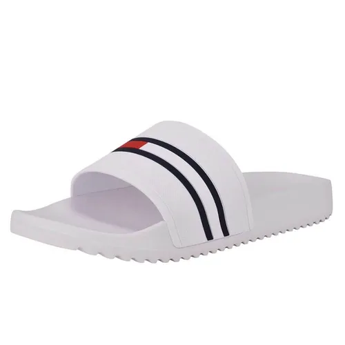 Dép Tommy Hilfiger Men's Redder Slide Sandal Màu Trắng Size 40