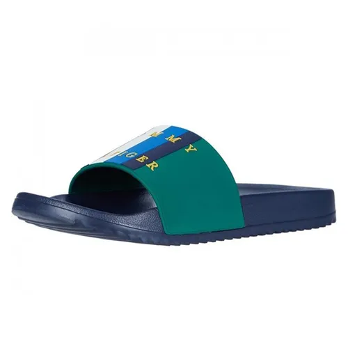 Dép Tommy Hilfiger Ramen Green Multi 11 Màu Xanh Size 44.5 - Dép - Vua Hàng Hiệu