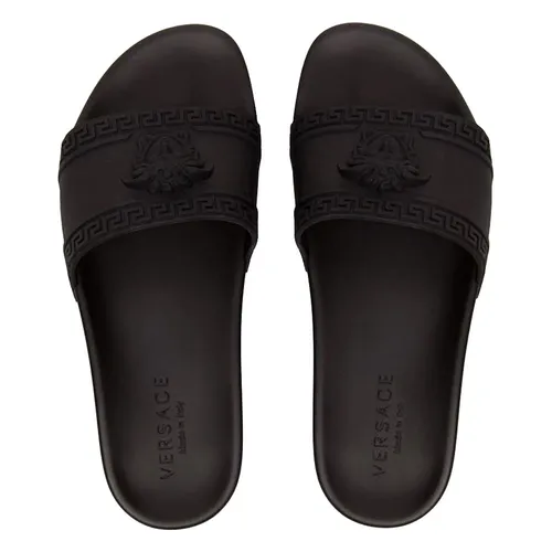 Dép Versace Medusa Pool Slide DSU5883 DGO9G D41 Màu Đen Size 40