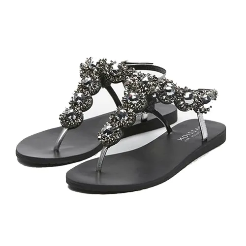 Dép Xỏ Ngón Nữ Pazzion R2-29 - SILVER - 37 Màu Bạc