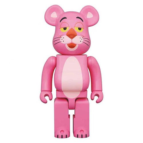 Đồ Chơi Mô Hình Bearbrick Pink Panther Màu Hồng Size 1000%