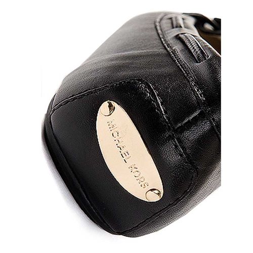 Giày Bệt Michael Kors MK Daisy Leather Moccasin Black Màu Đen Size 35-3