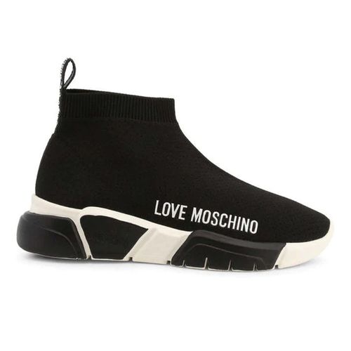 Giày Sneakers Moschino Women's Shoes JA15203G0EIZ5000 Màu Đen