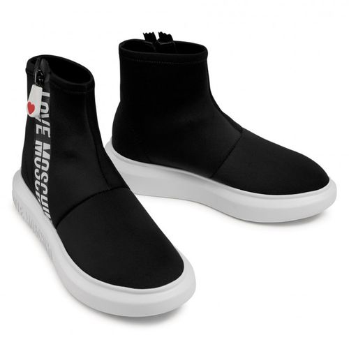 Giày Sneakers Moschino Women's Shoes Love Moschino JA15234G1CIN0000 Màu Đen-4