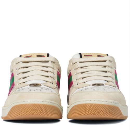 Giày Thể Thao Gucci Screener Leather Sneakers Phối Màu Size 36-2