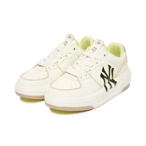 Giày Thể Thao MLB Chunky Liner New York Yankees 3ASXCA12N-50BGS Màu Trắng Nâu Size 230