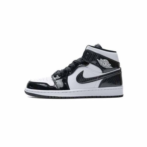 Giày Thể Thao Nike Jordan 1 Mid Carbon Fiber DD2192-001 Màu Đen Size 44-4
