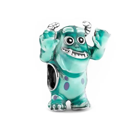Hạt Vòng Charm Pandora Disney Pixar Sulley Charm 792031C01 Màu Xanh Lá - Trang sức - Vua Hàng Hiệu