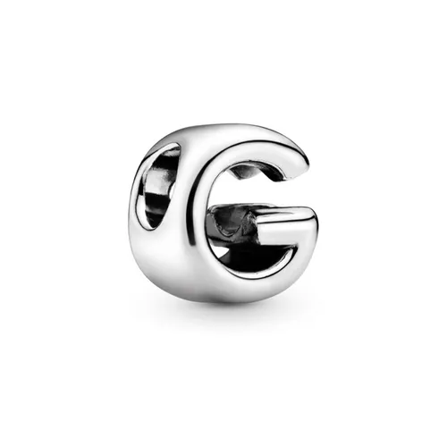 Hạt Vòng Charm Pandora Letter G Alphabet 797461 Màu Bạc