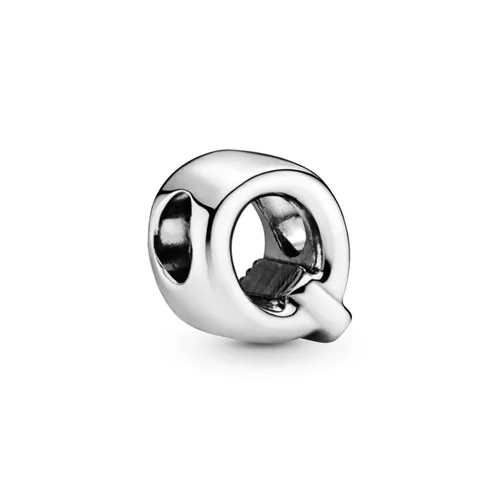 Hạt Vòng Charm Pandora Letter Q Alphabet 797471 Màu Bạc - Trang sức - Vua Hàng Hiệu