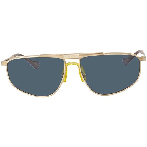 Kính Mát Gucci Blue Aviator Men's Sunglasses  GG0841S 003 60 Màu Xanh Blue-2