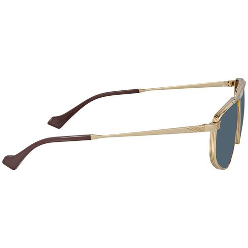 Kính Mát Gucci Blue Aviator Men's Sunglasses  GG0841S 003 60 Màu Xanh Blue-3