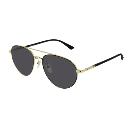 Kính Mát Gucci Grey Aviator Men's Sunglasses GG0388S 006 56 Màu Xám - Kính mắt - Vua Hàng Hiệu