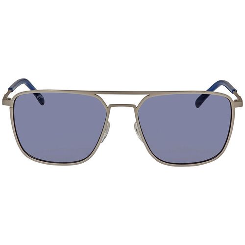 Kính Mát Lacoste Blue Square Unisex Sunglasses L194S 045 57 Màu Xanh Blue