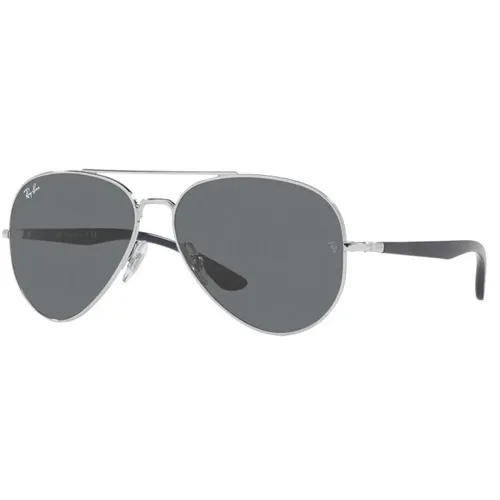 Kính Mát Rayban Dark Grey Aviator Unisex Sunglasses RB3675 003/B1 58 Màu Xám Đen - Kính mắt - Vua Hàng Hiệu