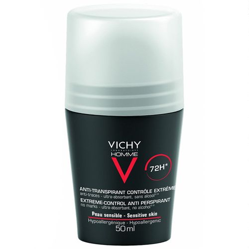 Lăn Khử Mùi Vichy Homme Anti-Transpirant 72h 50ml