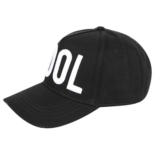 Mũ nón DSquared2 Nam Mũ lưỡi trai Cotton - Mũ Dsquared2 Cool Baseball Cap BCM0510 05C00001 M063 Màu Đen - Vua Hàng Hiệu